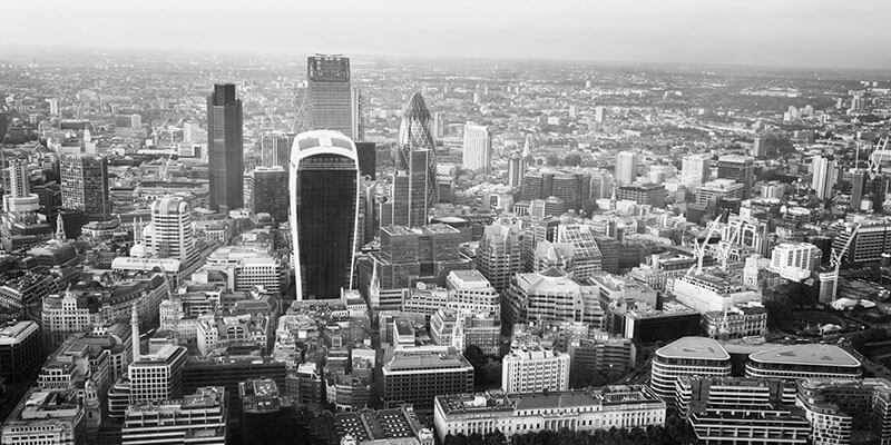 Panoramic view of London