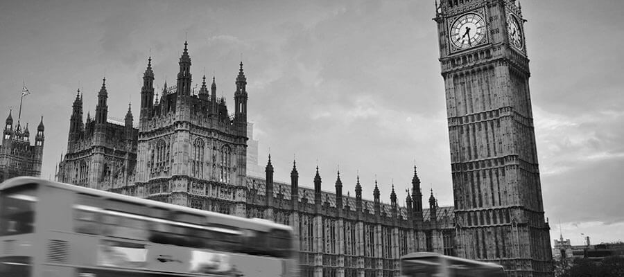Panoramic view of The Houses of Parliament