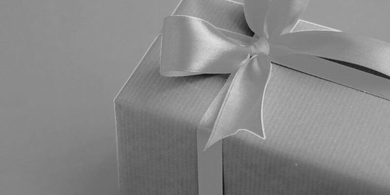 Simple wrapped gift